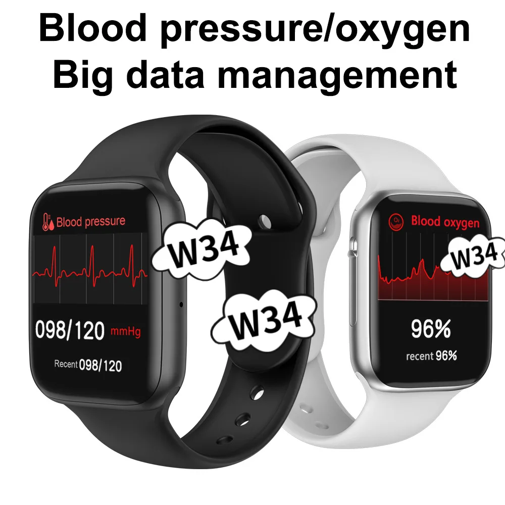 W34 Смарт-часы 2021 bt телефон iwo reloj inteligente bluetooth смарт-часы PK W46 W26 серии 6