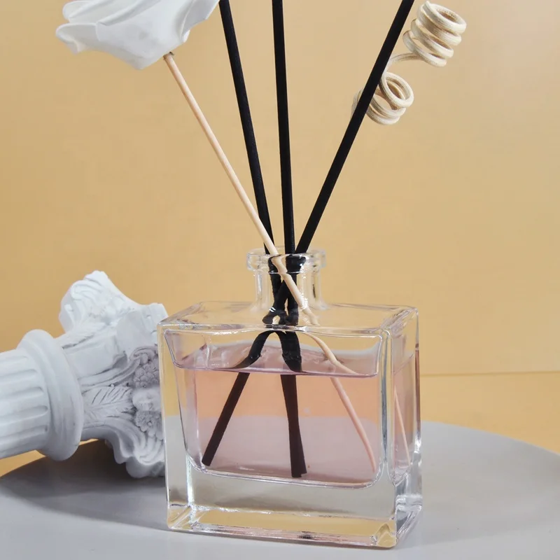 factory direct sale rectangle spirits alcohol liquor aroma diffuser glass bottle