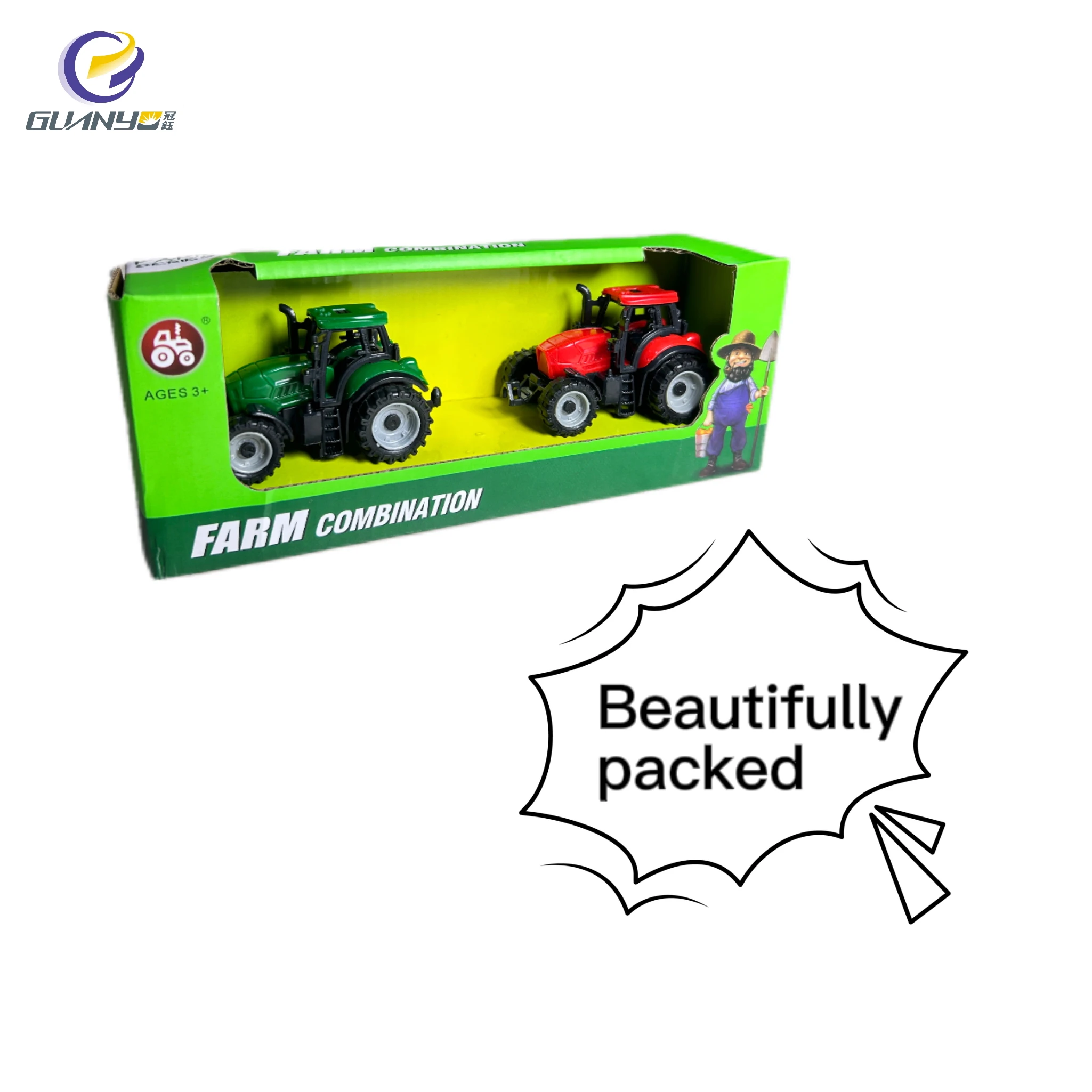 Hot Selling Sliding Farmer Car High Quality Durable Material Simulated Design Outdoor Game Educational Toys Best Gifts For Kids