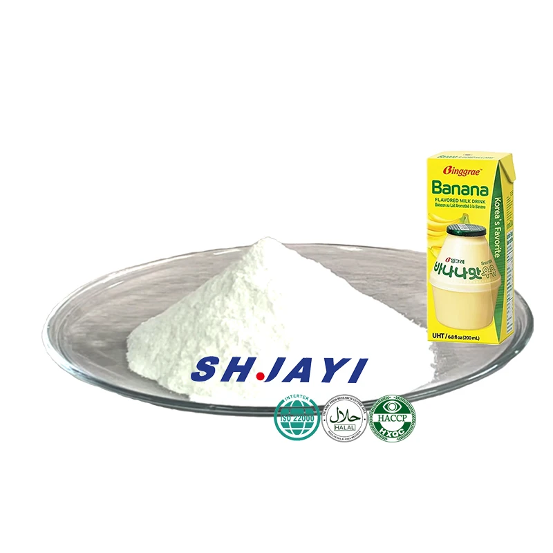 Пищевой эмульгатор загуститель стабилизатор для хорошего вкуса банановый ароматизированный молочный напиток производство напитков на заводе по производству