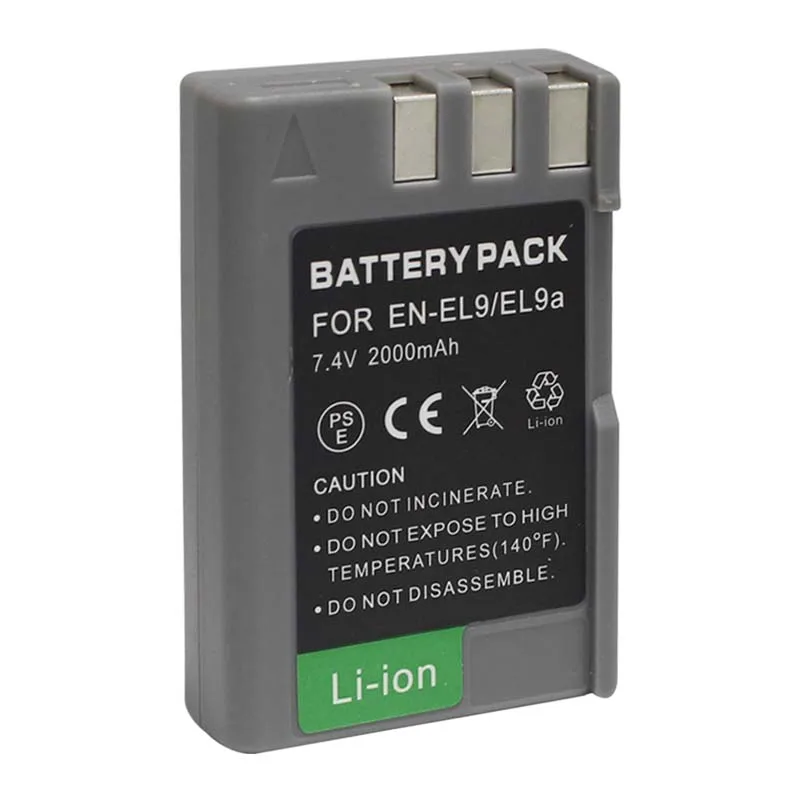EN-EL9 EN EL9 EN-EL9a ENEL9A digital battery for Nikon D70s D80 D100 D300
