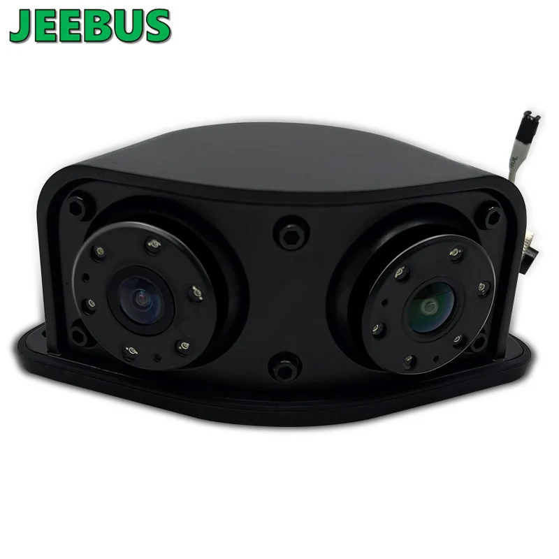 Auto Truck Bus Side Mirror View Reversing Parking Camera HD Waterproof Night Vision Dual Lens Blind Spot Vision Camera