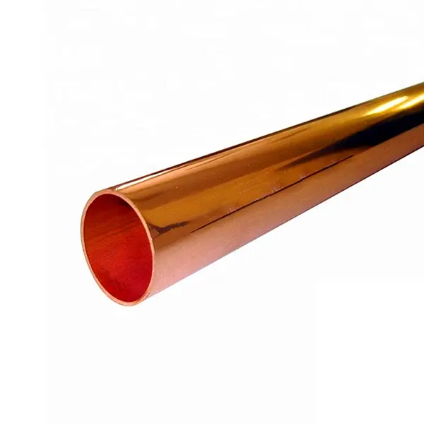 China Factory Wholesale Copper Straight Pipes for Plumbing, Refrigeration, and Building Use