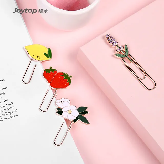  Металлические золотые Ароматические бумажные зажимы Joytop 5308 для школьников и