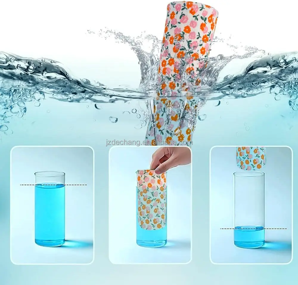 100% cotton Flannel Kitchen Dish Cloth Towel, Non-stick Oil Washing Cloth Rag, Household Tableware Cleaning Wiping Cloth