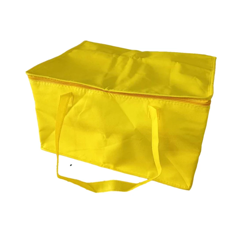 fresh vegetable meat delivery thermal insulation fabric for cooler bags 420D PVC large thermal lunch cooler insulated tote bag