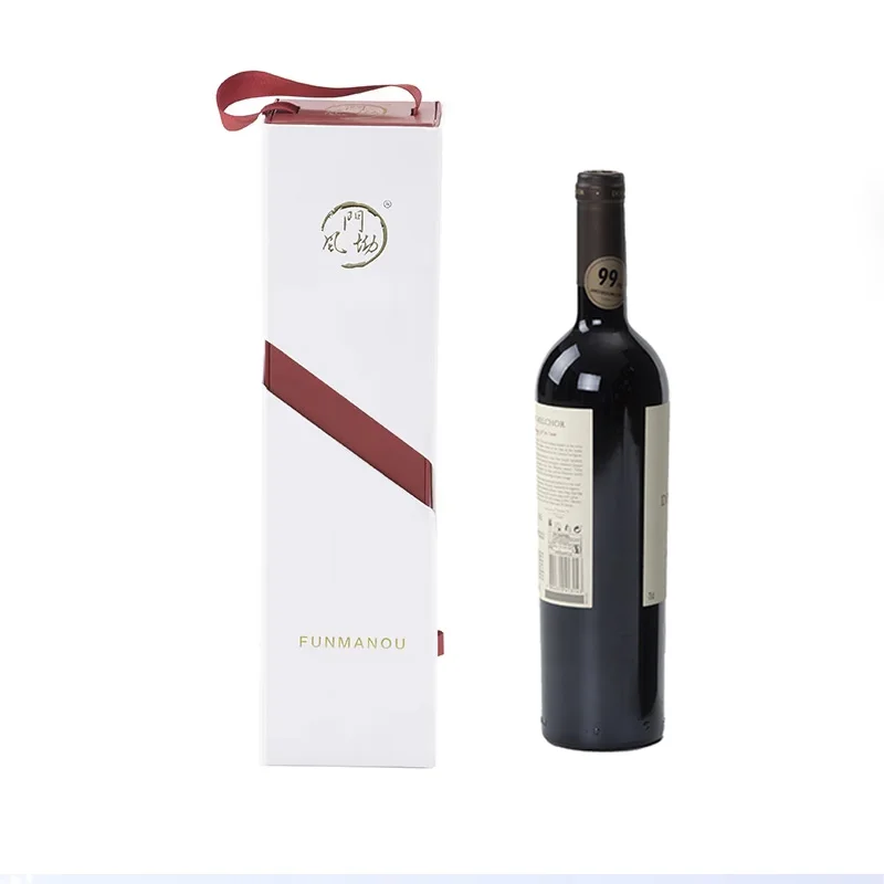 Custom Design Luxury Logo Printed Manufacturers Wine Shipping Box Recyclable Gold Foil Customized Magnetic Wine Box