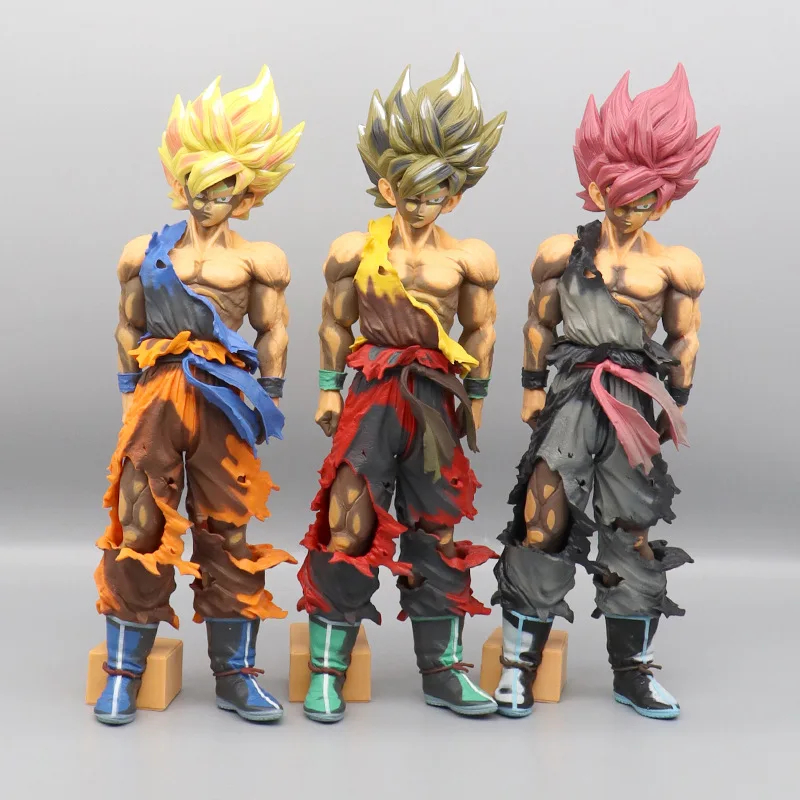 High Quality PVC Anime Goku Figure Big Action Manga 3 Style Cute Plastic Animanga Figurine Accessory Direct Factory New