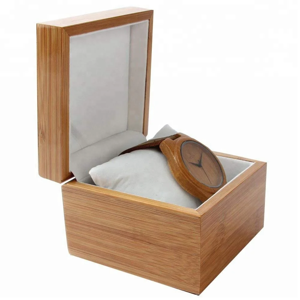 10 slot   bamboo gift box packaging  glass acrylic display box watch wood