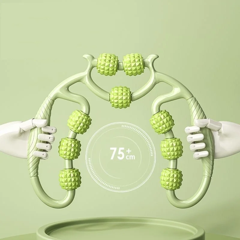U-shaped Workout equipment Green Gym accessories Muscle massage Compression leg massager