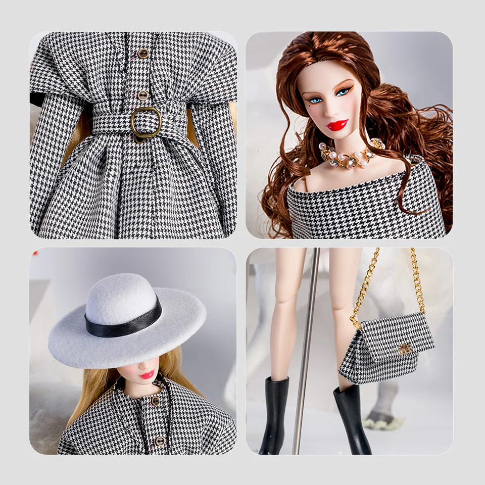 Customized New Products  Woolen top hat for supermodel doll  With Factory latest Design
