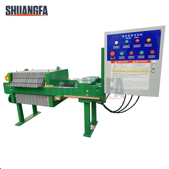 Cost-effective Hydraulic Plate And Frame Filter Press Machine For Solid Liquid Separation, PP Filter Plate Machine