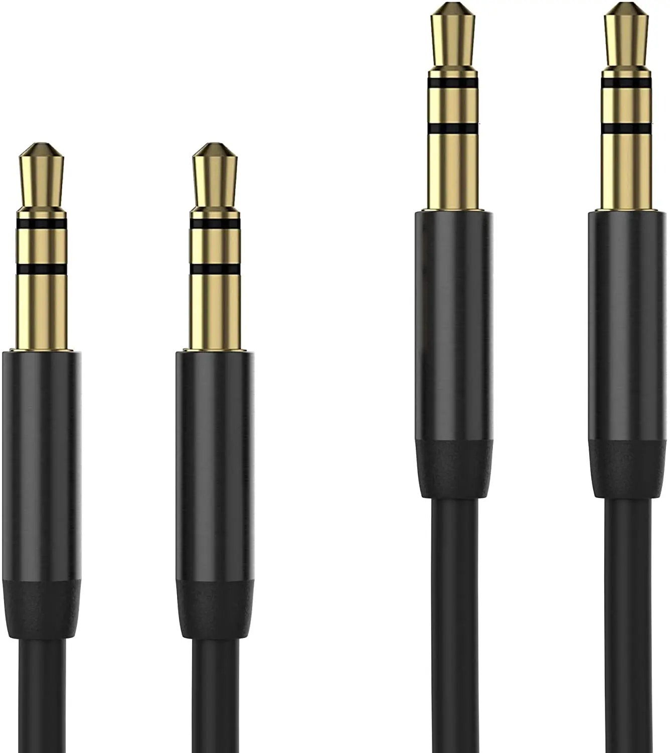 Factory oem odm Audio Cable 3.5mm 24K Gold Plated Wholesale 3.5mm Stereo Jack Aux Audio Cable