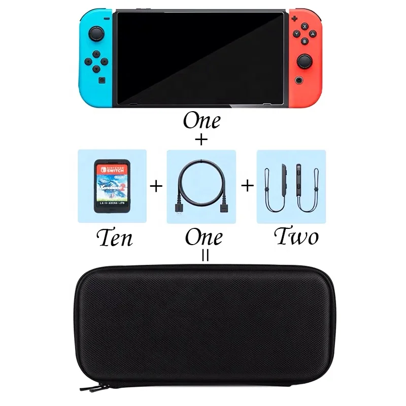 Custom Portable Carrying EVA Switch Case For Nintendo Switch