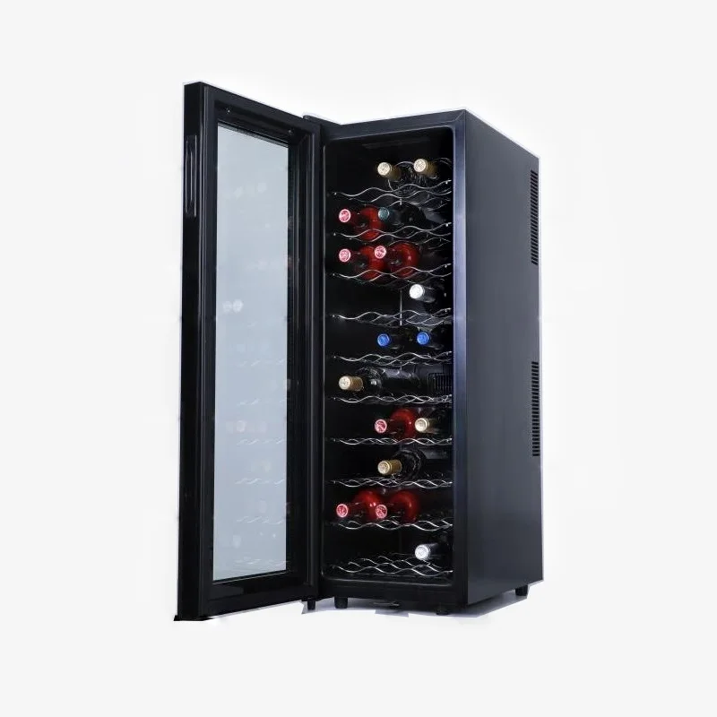 Private Brand Freestanding Wine Cellar Beverage Cooler with Glass Door Outdoor Electrical Cabinet Elegant Outdoor Refrigerator