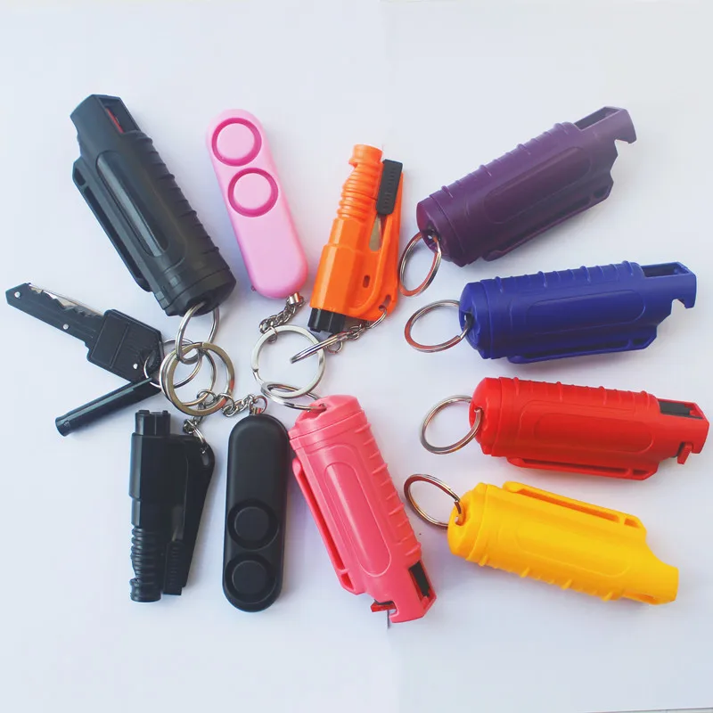 20ml Lipstick Bottle Self Defense Keychain Wholesale Lighter Pepper spray for Women