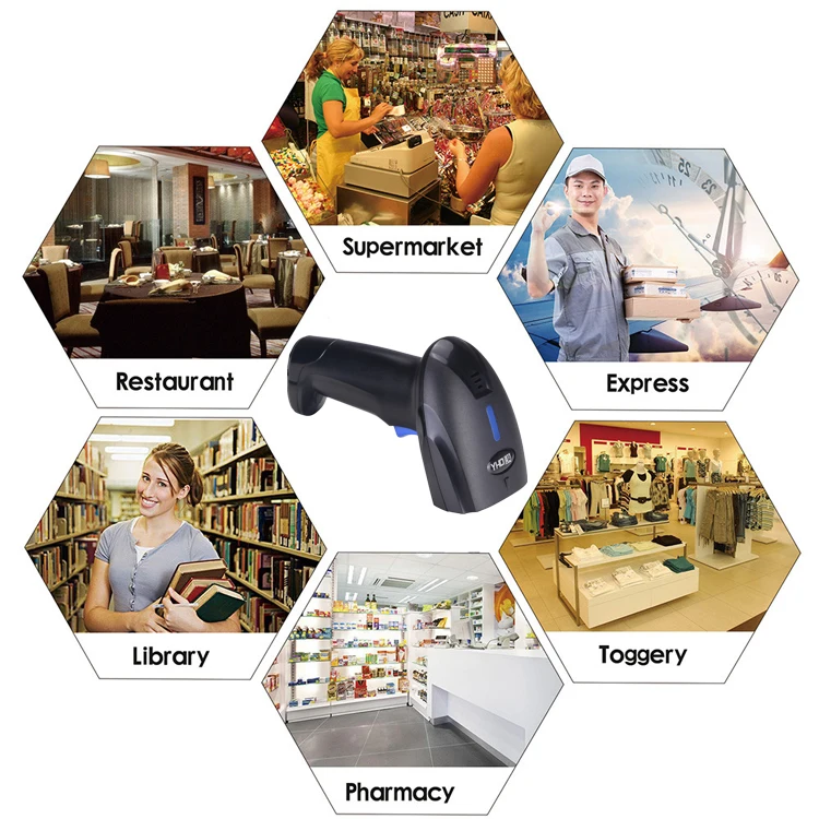 Qr Code Scanner High Speed 1d 2d Barcode Scanner Usb Barcode Reader excellent decoding ability