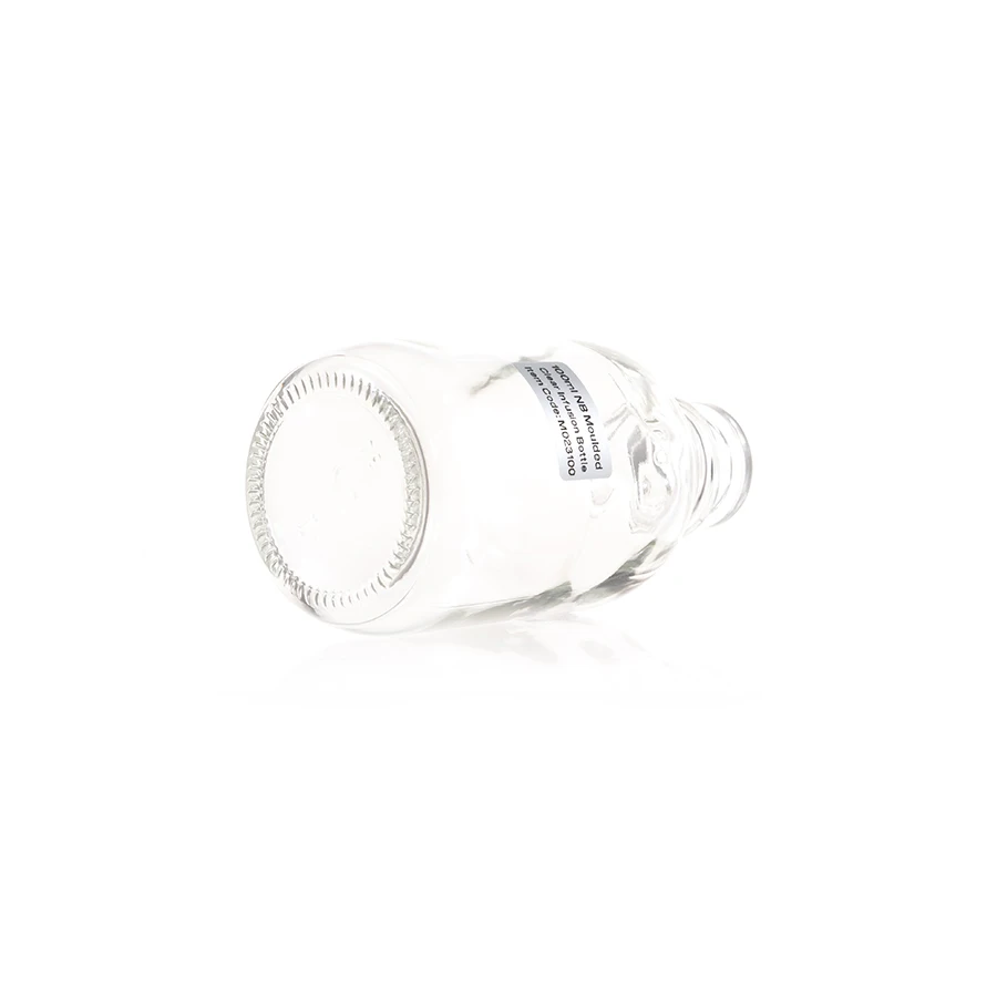 ADVANTRIO PACKAGING Wholesale Pharmaceutical 100ml Clear molded sterile glass infusion bottle
