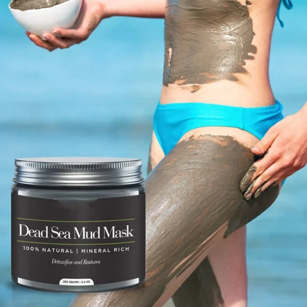 OEM natural soothing repairing detoxifies dead sea mud mask for face