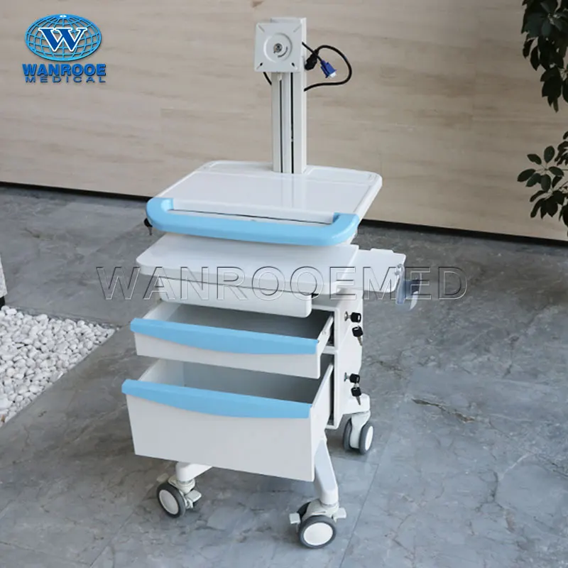 BWT-001N1 Hospital Equipment Computer All-in-one Drug Linen Trolley Cart for Sale