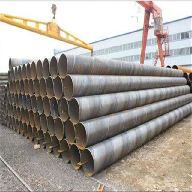 Оцинкованная углеродистая труба спиральная сварная API5L X52 стальная