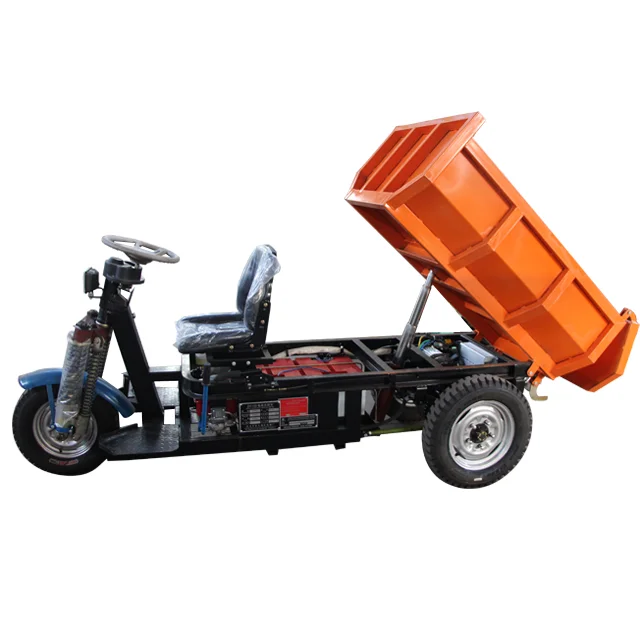 Mini Track Dumper Price Multi Function Electric Three Wheels Tricycle for Sale