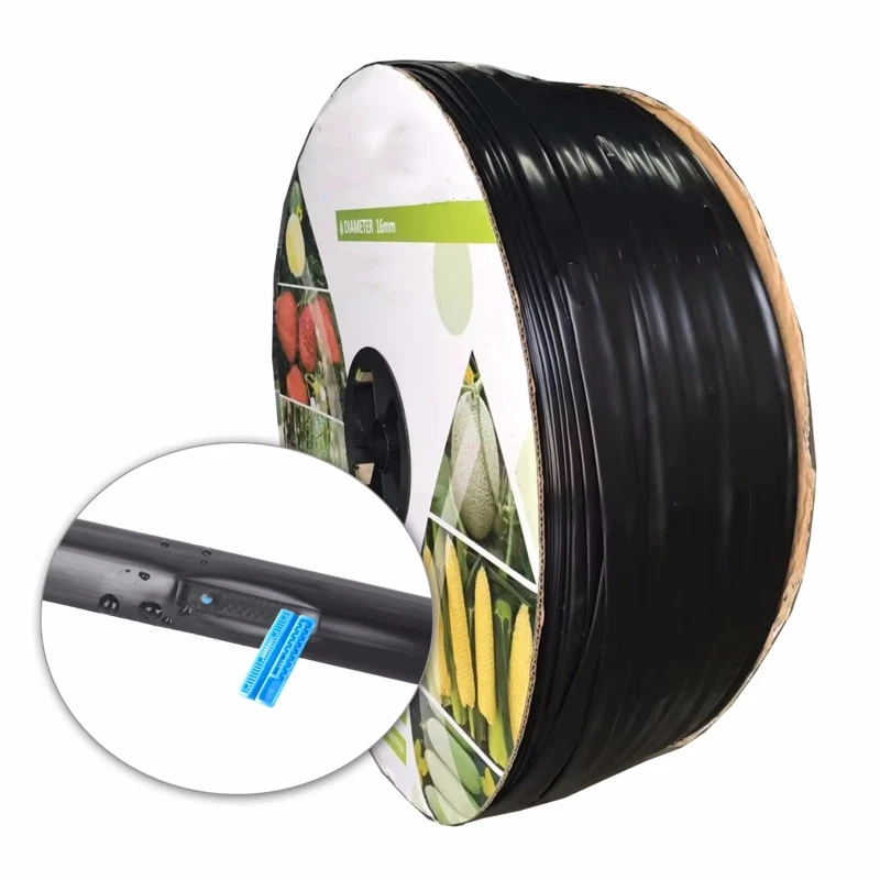 2024 Drip Irrigation System Low Pressure 1 Bar PE Irrigation Watering Drip Tape
