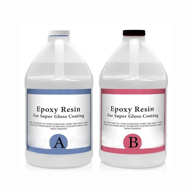 Набор из прозрачной эпоксидной смолы Deep pour 1:1 для художественной работы