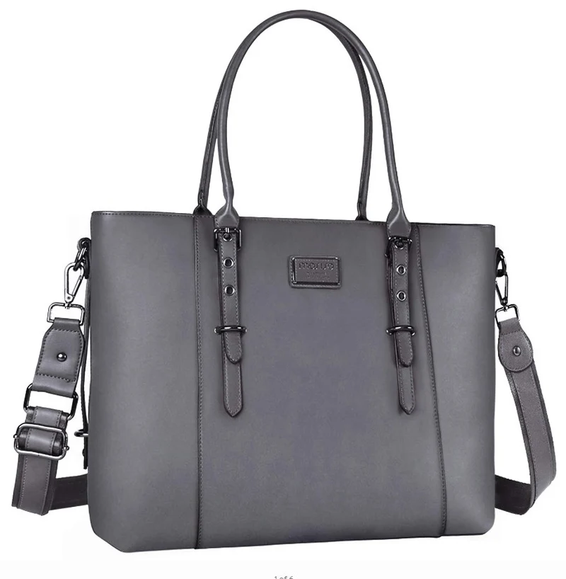 Newest Fashion PU Leather Laptop Handbag for Women Large Tote Shoulder Laptop Bags Ladies Office Handbags Briefcase