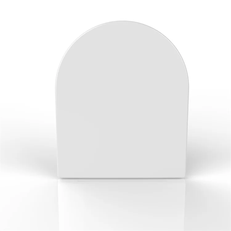 Uf/duroplast Toilet Seat Cover Sanitary Ware Seat Cover Silent Close Square Open Front Fast Installation Bathroom European