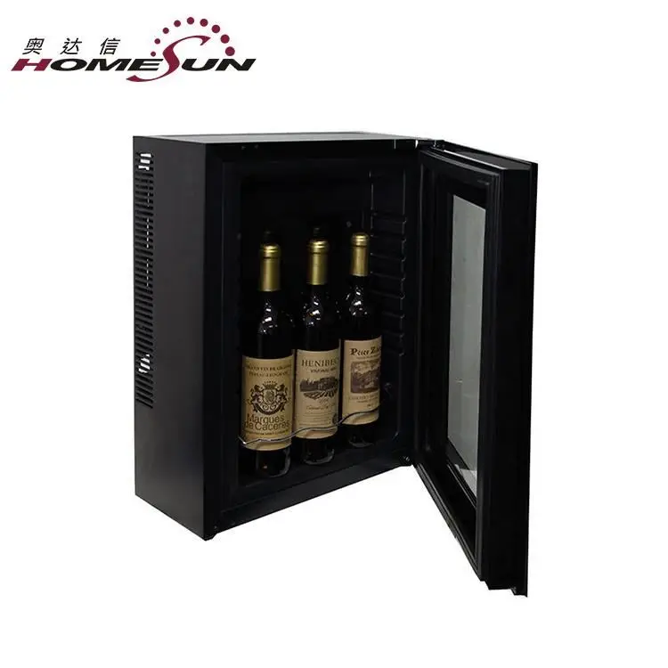 4 bottle wine dispensers, commercial wine cooler led logo glass door, wine fridge cabinet with low price