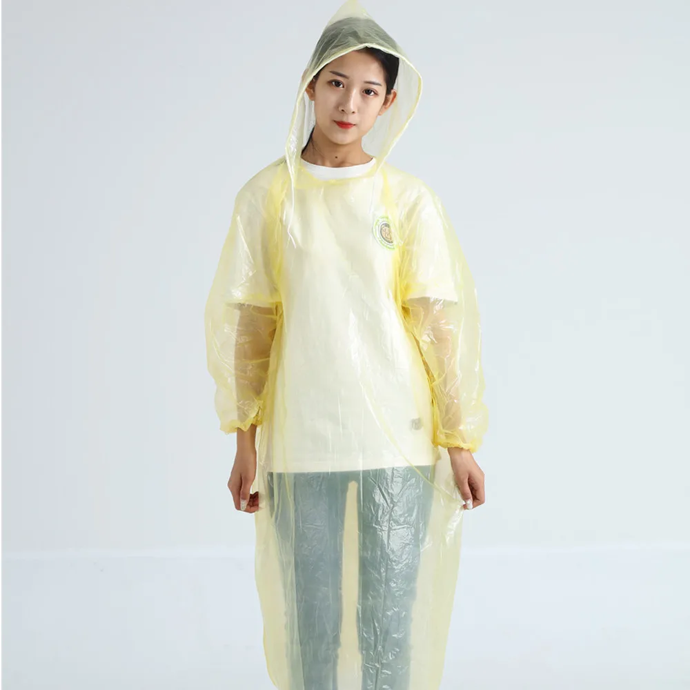 Wholesale Disposable Raincoat In Ball With Customized Logo Rain Poncho In Ball