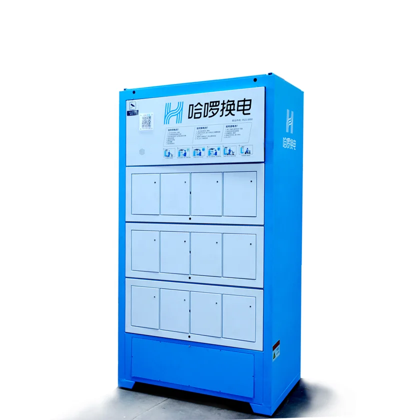 High precision charging battery storage locker cabinet meeting the need of contactless storage applied in the food delivery line