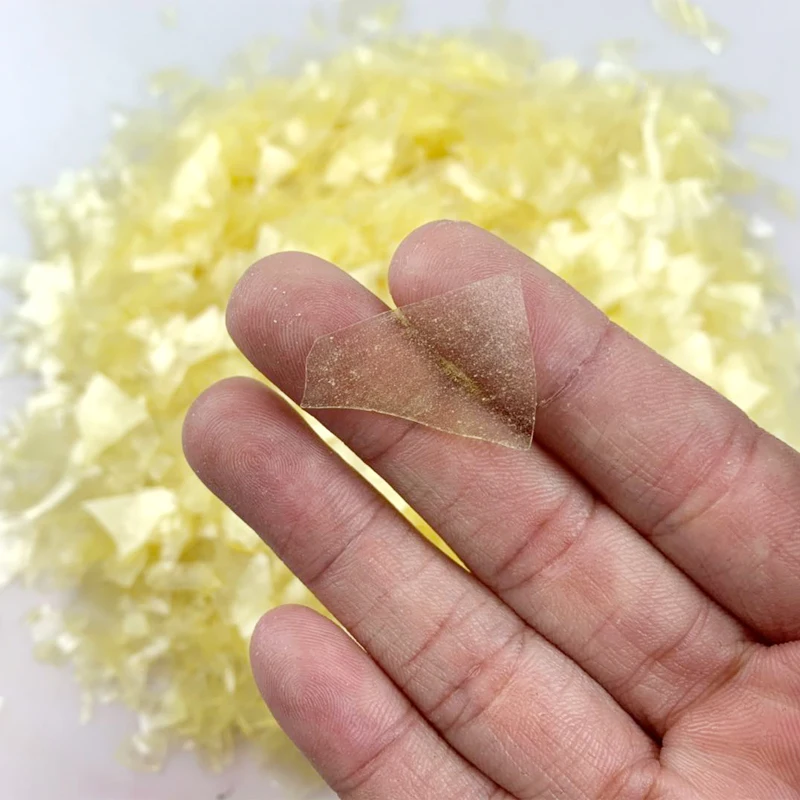 flake shellac Shellac Transparent Shellac Sheet with Pallas Tree for Wood Polishing