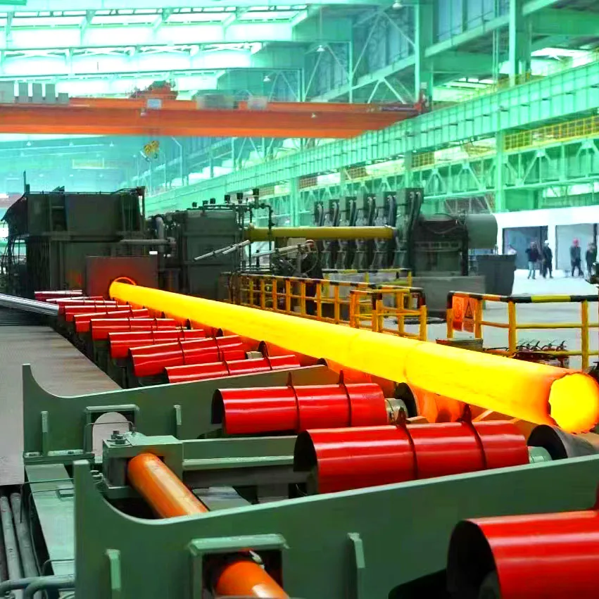 Hot rolled precio de acero aisi 4130 4140harga batang baja per kg chrome molybdenum steel para fundir seamless alloy steel pipe