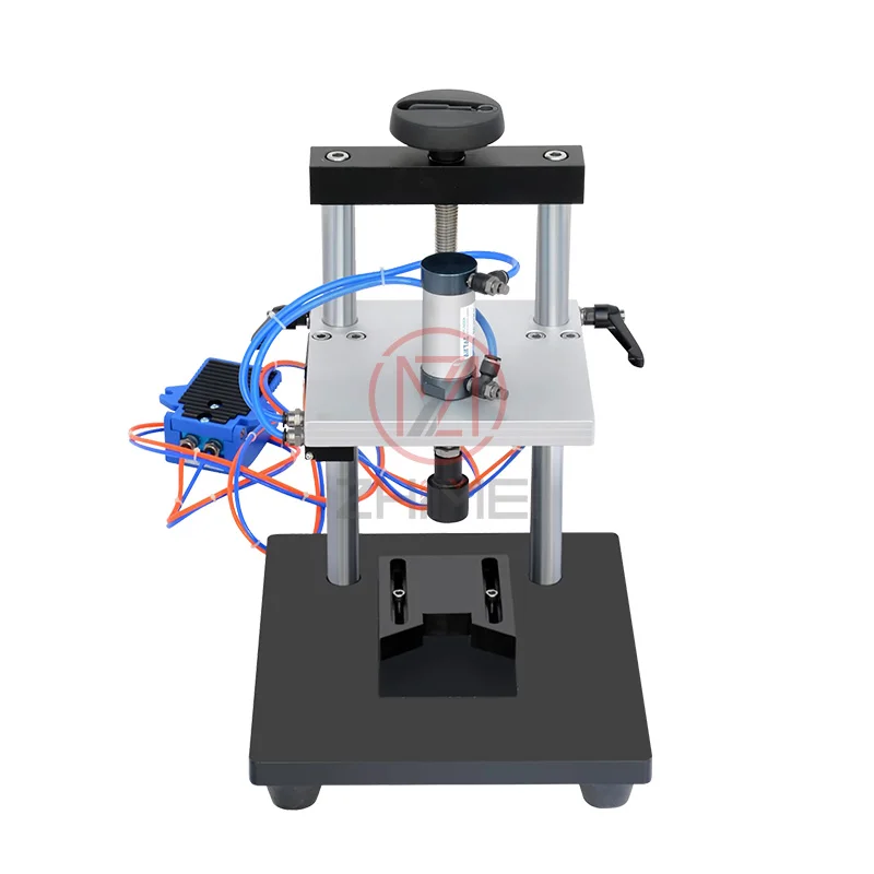 Perfume filling crimping collaring machine perfume collaring fitting capping machine pneumatic perfume bottle collaring machine