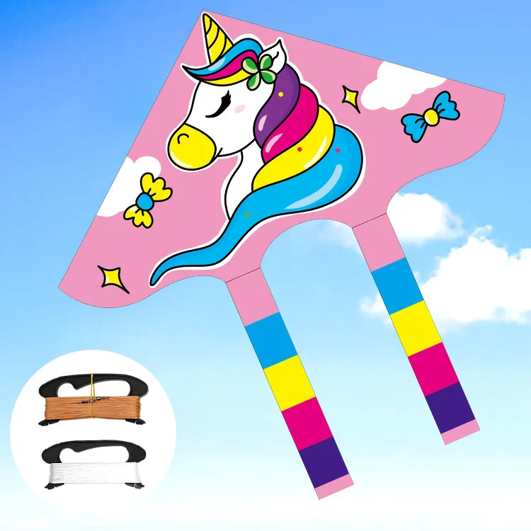 
China Factory Promotional Sturdy Flat Unicorn kites 