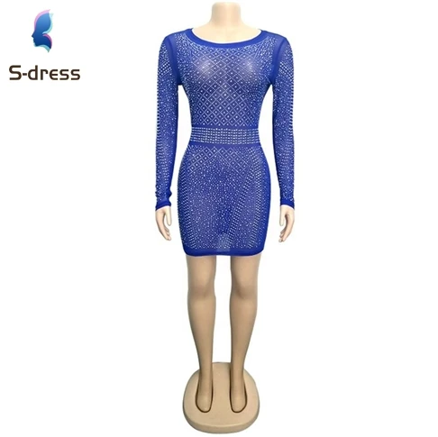 boutique fashion fall clothing sequin girls club party dresses for women