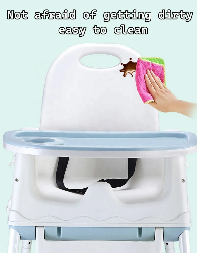 Customized Best Price high chairs boosters Plastic folding children Kids Chairs feeding chair for baby