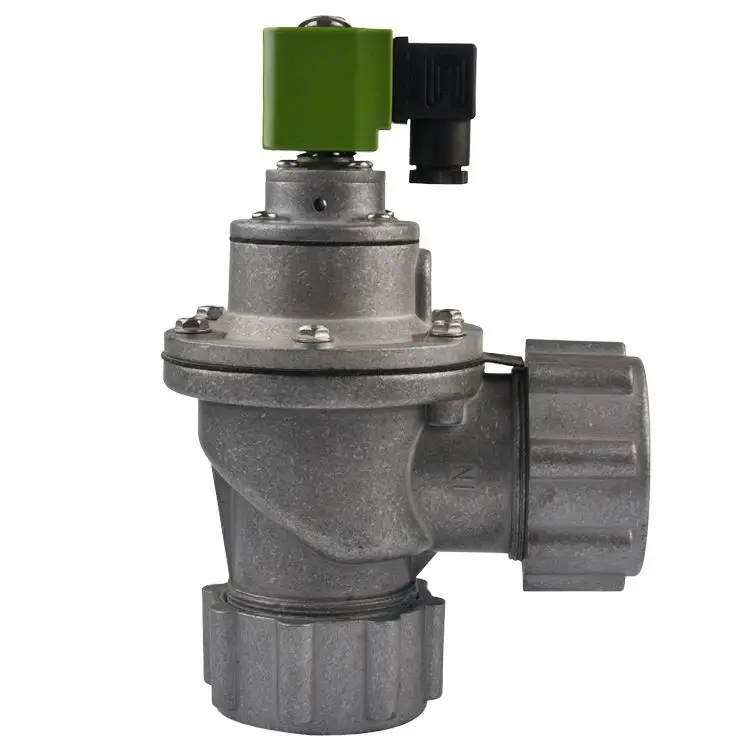 1.5 Inch DMF-ZM-40S Bag Filter Diaphragm Clean Air Right Angle With Fixed Nut Valve For Dust Collector Pulse Jet Solenoid Valves