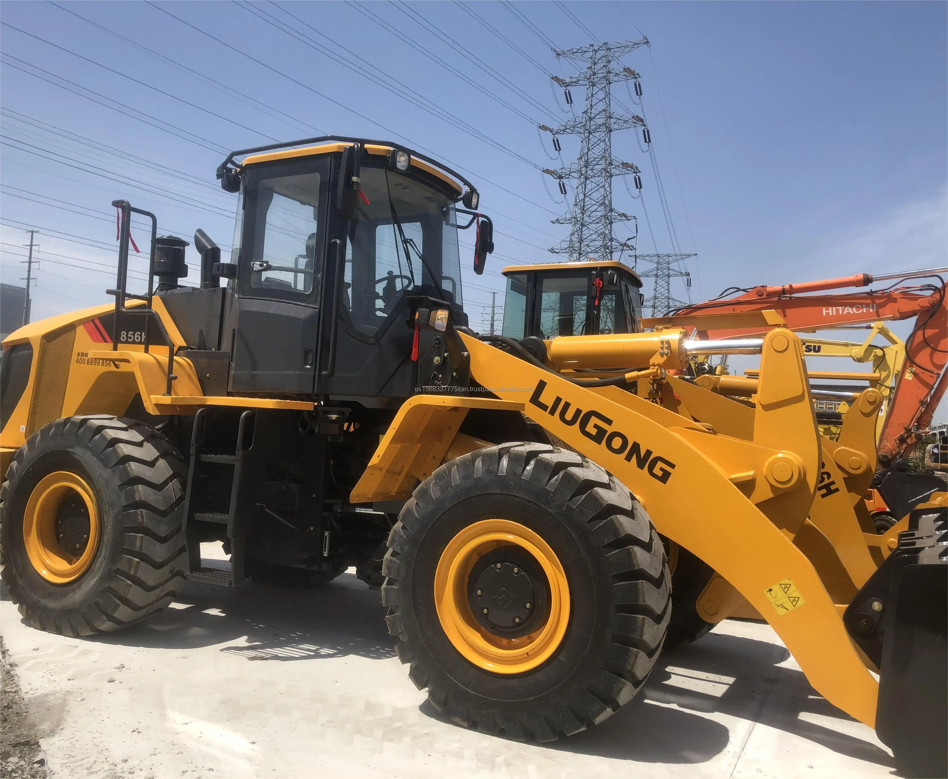 LiuGong LG 856H hot selling good condition low price  China building machinery used loader second-hand excellent performance