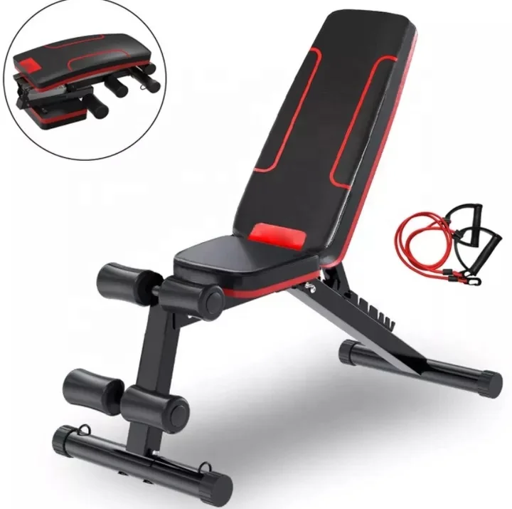 Multi Adjustable Weight Bench For Home Gym Strength Training, Foldable Gym Bench For Fitness & Body Building Gym Equipment