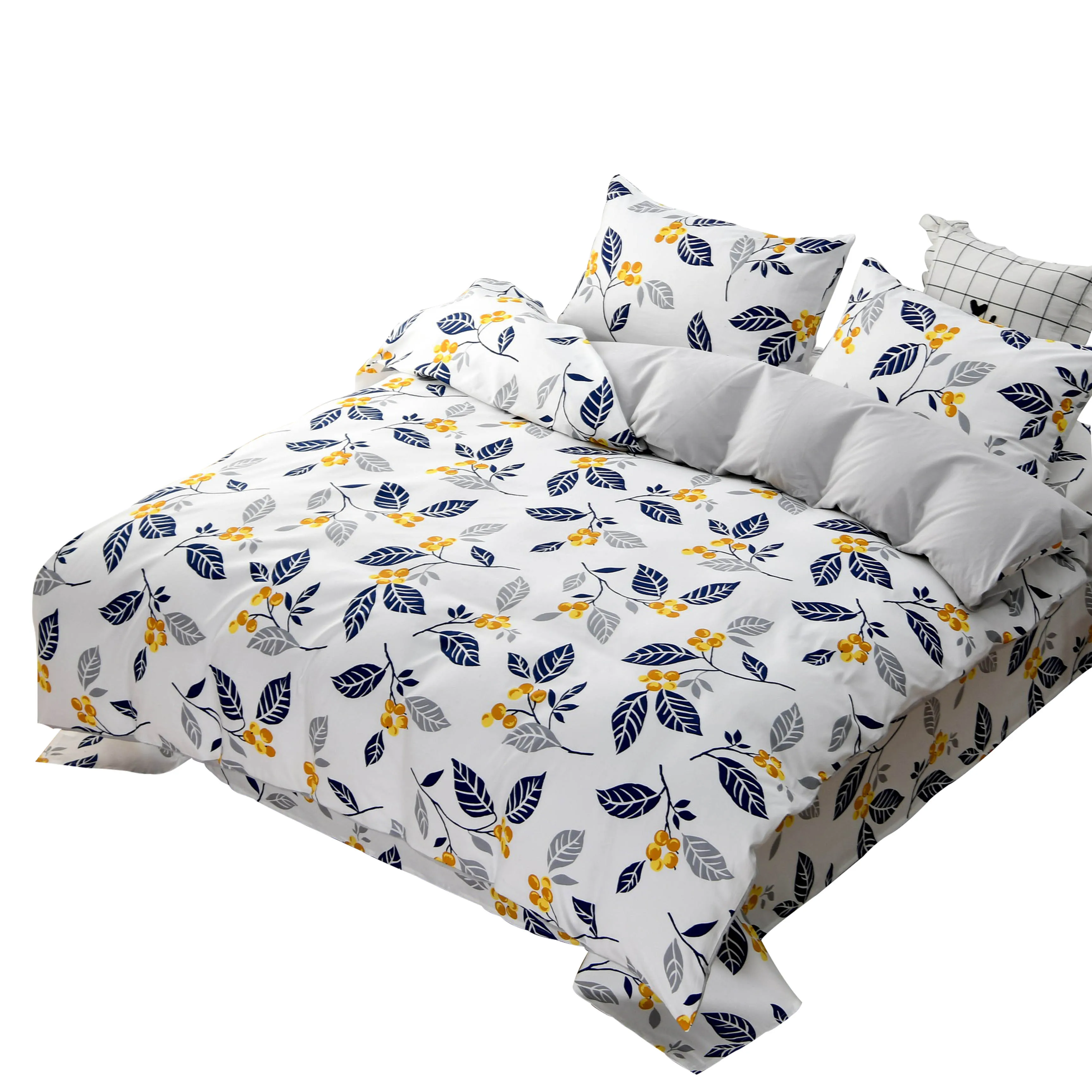 Bed sheet set duvet cover Queen bed wholesale price 100% cotton in stock