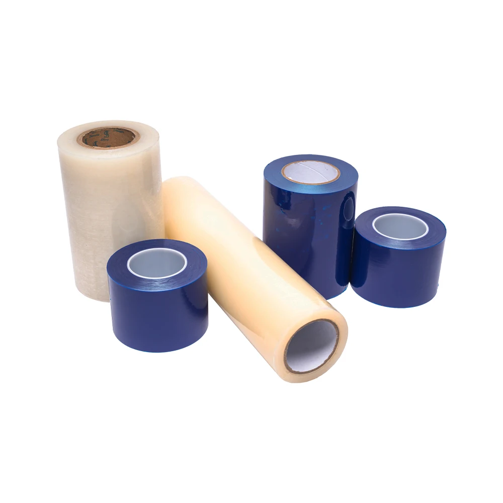 Blue PE Protective Film/Tape for Glass and Windows Door Frame Stainless Steel & Elevator Protection