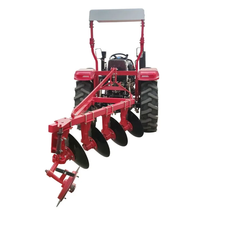 70hp 4wd canopy model disc plough tractors best quality for sale
