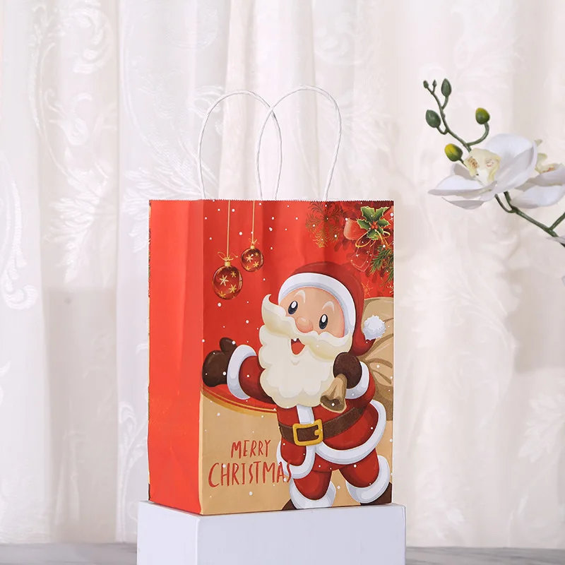 wholesale craft blanks bags christmas candy gift kraft paper bags