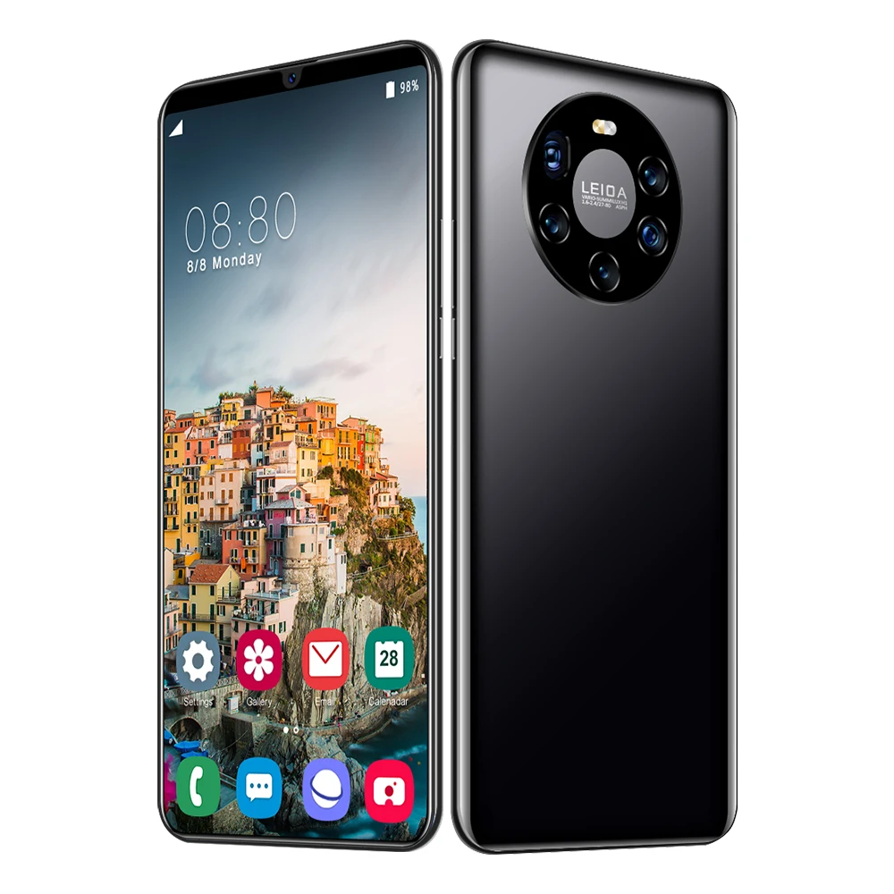  Смартфон Mate50 pro 12 Гб + 512 ГБ 5G сотовый телефон OLED дисплей 6 3 дюйма 10 ядер 4800
