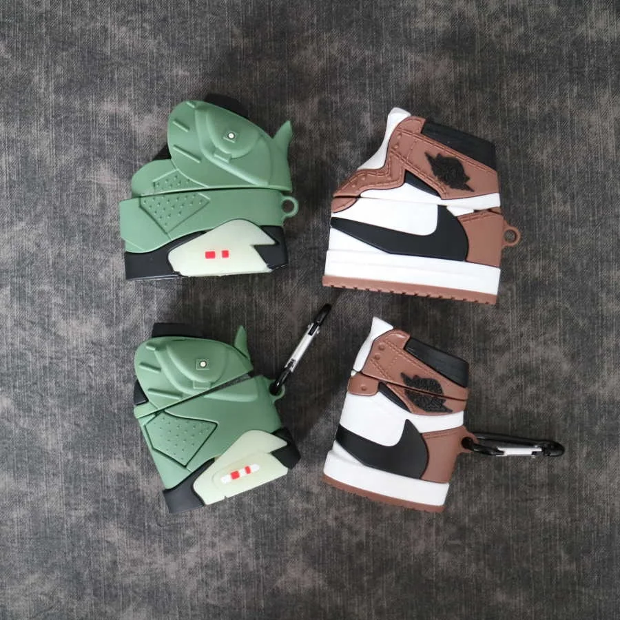 
Bear 400 Inspired Silicon for Airpods Case With Hook for airpods 2 1 designers airpod case shockproof dustproof 