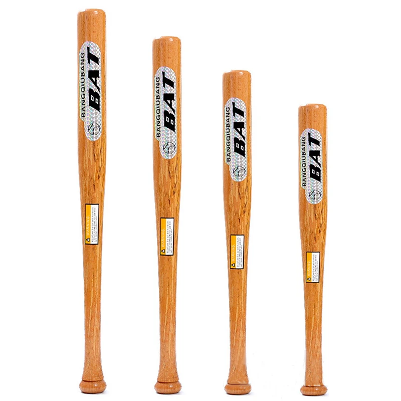 64cm/25inch Wood Baseball Bat Wooden Stick Outdoor Sport Exercising