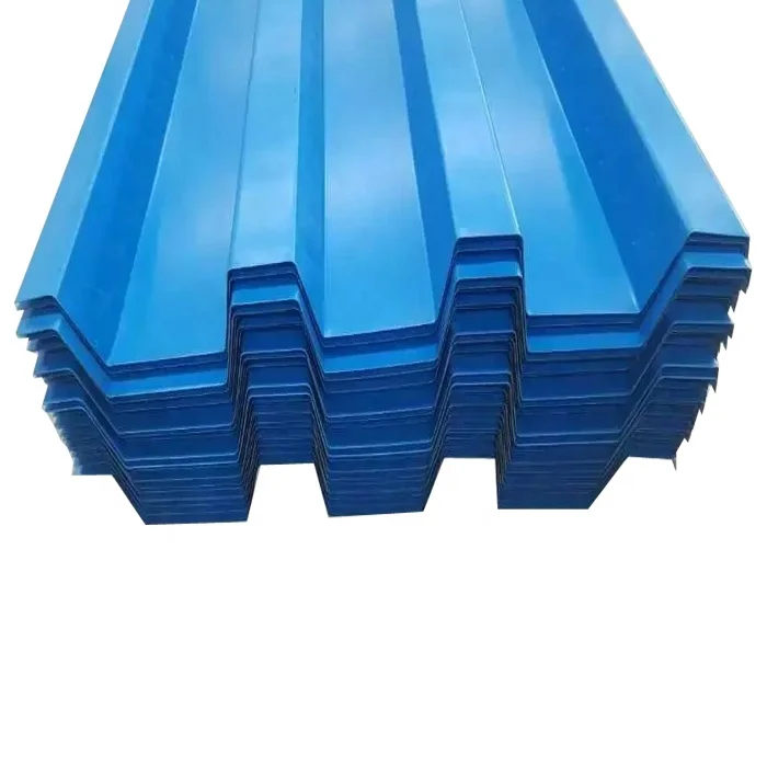 Roofing Sheet Corrugated Steel Plate color Coated Steel Sheet RAL Color Cold Rolled Painted Standard Seaworthy Packing Hengming